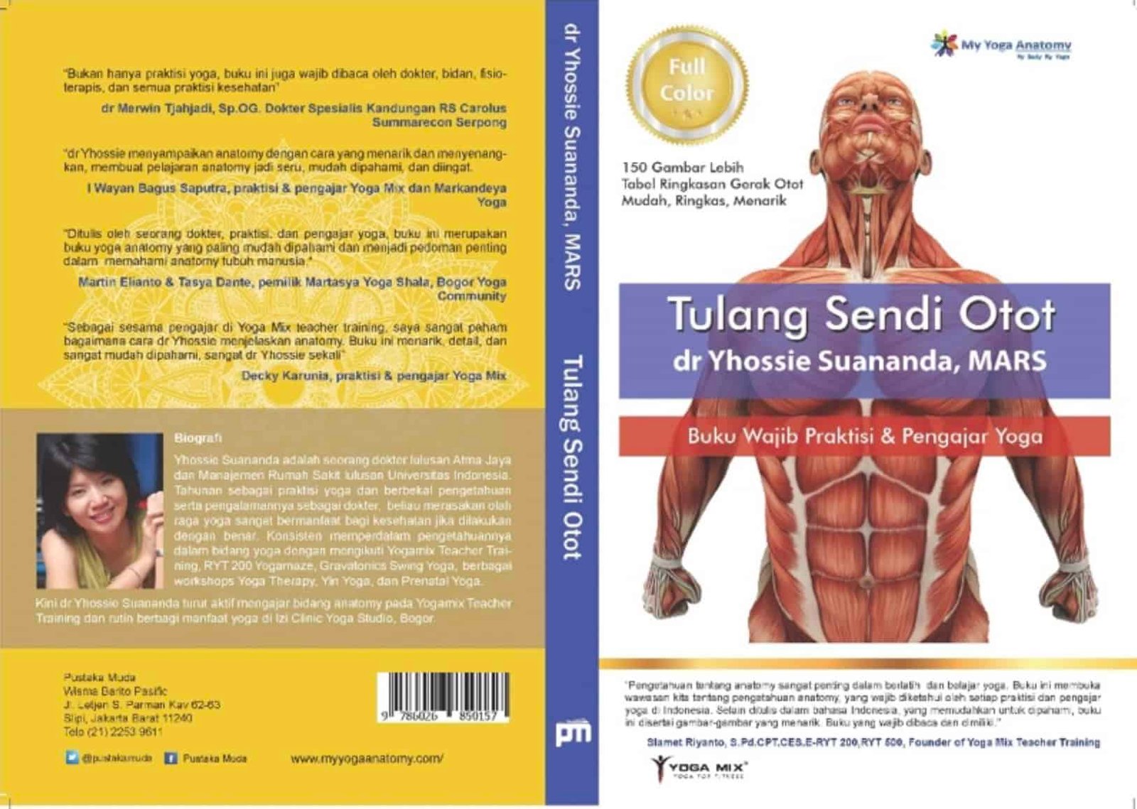 buku yoga anatomi 2017 yhossie suanada