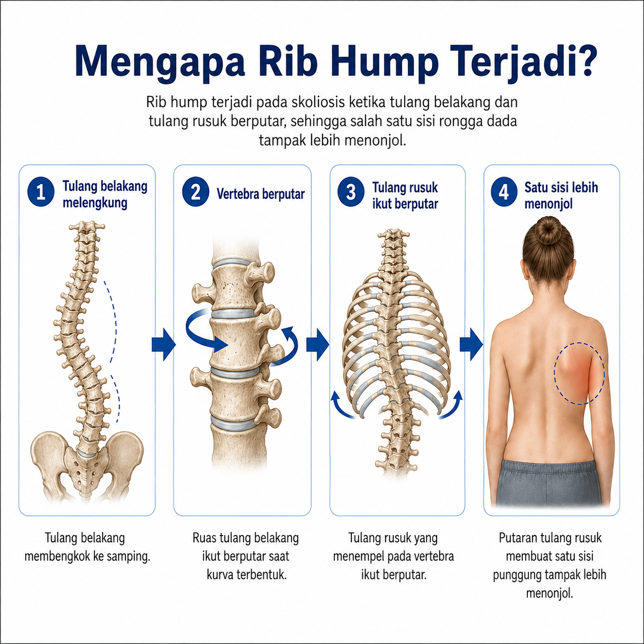 penyebab rib hump