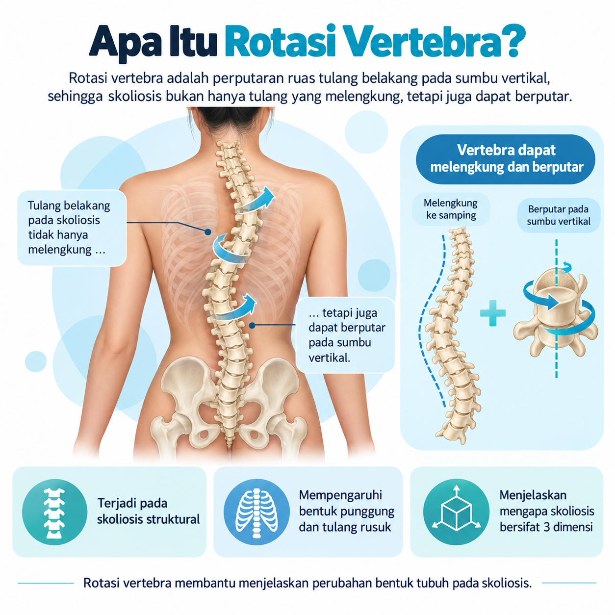 apa itu rotasi vertebra