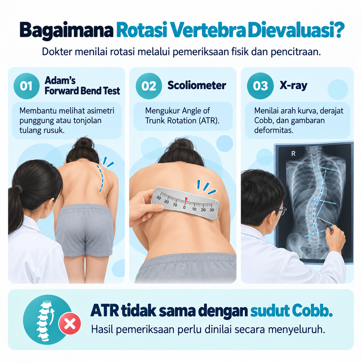 bagaimana rotasi vertebra dievaluasi