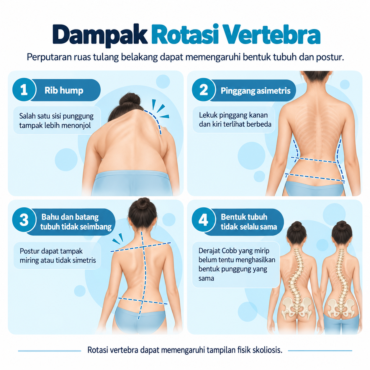 dampak rotasi vertebra