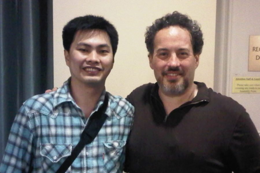 With dr. George Gonzales, Founder of GRT Quantum Neurology  Los Angels, USA – 2011